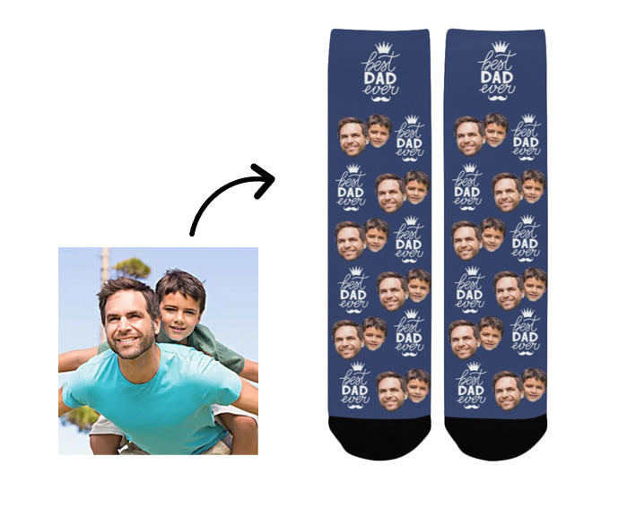 Custom Face Socks Custom Photo Sock Custom Socks Personalized Socks  Custom Printed Socks Picture Socks Photo Gift Xmas gift Christmas gift